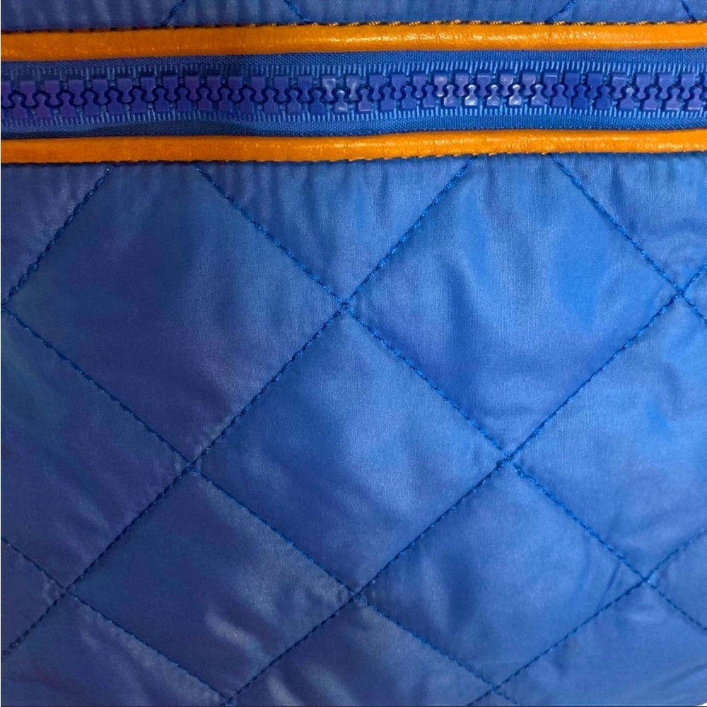 Tory Burch Blue Quilted NylonCrossbody